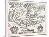 Map of Virginia, (After Smith.) USA, 1870s-null-Mounted Giclee Print