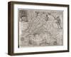 Map of Virginia, Discovered and Described by Captain John Smith, 1606, Engraved by William Hole-John Smith-Framed Giclee Print