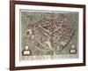 Map of Viterbo from Theatrum Civitatum Et Admirandorum Italiae-Joan Blaeu-Framed Giclee Print