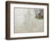 Map of Voronezh Governorate, 1792-Alexander Wilbrecht-Framed Giclee Print