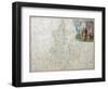 Map of Voronezh Governorate, 1792-Alexander Wilbrecht-Framed Giclee Print