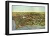 Map of Washington D.C., 1892-null-Framed Giclee Print