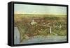 Map of Washington D.C., 1892-null-Framed Stretched Canvas