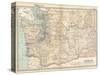 Map of Washington State. United States-Encyclopaedia Britannica-Stretched Canvas