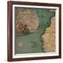 Map of West Africa-Giustino Menescardi-Framed Giclee Print