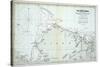 Map of West Arctic America Showing the Tracks of HMS Enterprise and Investigator in 1850-1854-null-Stretched Canvas