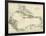 Map of West Indies and the Caribbean Sea, 1800s-null-Framed Giclee Print