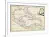 Map of West Indies-T. Jeffreys-Framed Art Print
