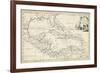 Map of West Indies-T. Jeffreys-Framed Art Print