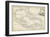 Map of West Indies-T. Jeffreys-Framed Art Print