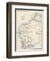 Map of Western Australia, 1870s-null-Framed Giclee Print