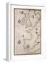 Map of Western Europe, 1590-Science Source-Framed Giclee Print