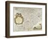 Map of Western Liguria Region-Vincenzo Coronelli-Framed Giclee Print