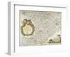 Map of Western Liguria Region-Vincenzo Coronelli-Framed Giclee Print