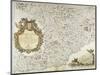 Map of Western Liguria Region-Vincenzo Coronelli-Mounted Giclee Print