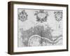 Map of Westminster, the City of London and Southwark, 1720-null-Framed Giclee Print