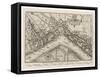 Map of Westminster-null-Framed Stretched Canvas