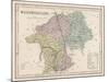 Map of Westmoreland-James Archer-Mounted Art Print