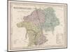 Map of Westmoreland-James Archer-Mounted Art Print