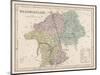 Map of Westmoreland-James Archer-Mounted Art Print