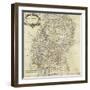 Map of Westmorland-Robert Morden-Framed Giclee Print