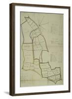 Map of Willesden, London-null-Framed Giclee Print