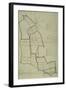 Map of Willesden, London-null-Framed Giclee Print