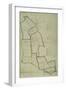 Map of Willesden, London-null-Framed Giclee Print