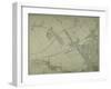 Map of Willesden, London-null-Framed Giclee Print