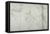 Map of Willesden, London-null-Framed Stretched Canvas