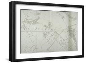 Map of Willesden, London-null-Framed Giclee Print