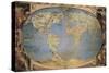 Map of World, Hall of Maps, Palazzo Farnese, Caprarola, Italy, 1574-Giovanni Antonio Pellegrini-Stretched Canvas