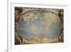 Map of World, Hall of Maps, Palazzo Farnese, Caprarola, Italy, 1574-Giovanni Antonio Pellegrini-Framed Giclee Print