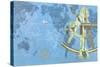 Map of World, Sextant, Constellations-null-Stretched Canvas