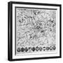 Map of YMCA Shelters around London During WW1-null-Framed Art Print