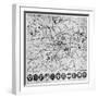 Map of YMCA Shelters around London During WW1-null-Framed Art Print