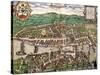 Map of Zurich, 1575-null-Stretched Canvas