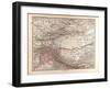 Map on India, Mongolia and China, 1876-null-Framed Giclee Print