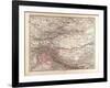 Map on India, Mongolia and China, 1876-null-Framed Giclee Print