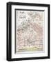 Map: Panama, 1907-null-Framed Premium Giclee Print