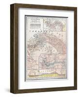 Map: Panama, 1907-null-Framed Giclee Print