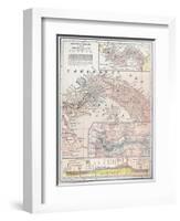 Map: Panama, 1907-null-Framed Giclee Print