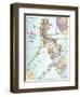 Map: Philippines, 1905-null-Framed Giclee Print