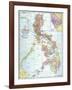 Map: Philippines, 1905-null-Framed Giclee Print