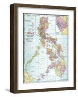 Map: Philippines, 1905-null-Framed Giclee Print