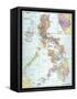Map: Philippines, 1905-null-Framed Stretched Canvas
