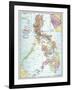 Map: Philippines, 1905-null-Framed Giclee Print