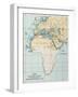 Map: Phoenician Empire-null-Framed Giclee Print