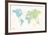 Map Play-Tom Frazier-Framed Giclee Print