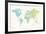 Map Play-Tom Frazier-Framed Giclee Print